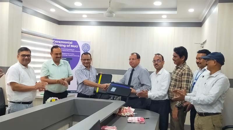 ICAR-CIBA inks MoU with Guwahati University, Assam for Collaborative Research