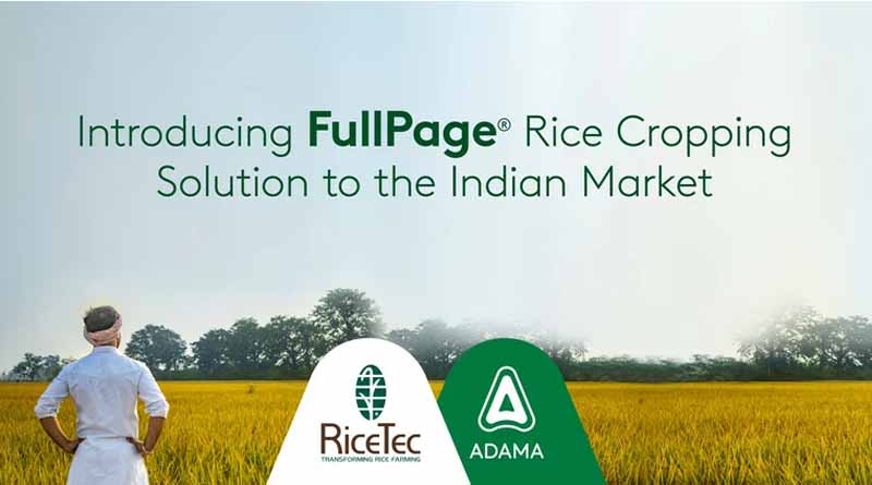 RiceTec and ADAMA Partner on the Release of the FullPage® Rice Cropping System in India