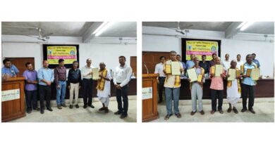 Felicitation of Farmers for Conserving Genetic Resources